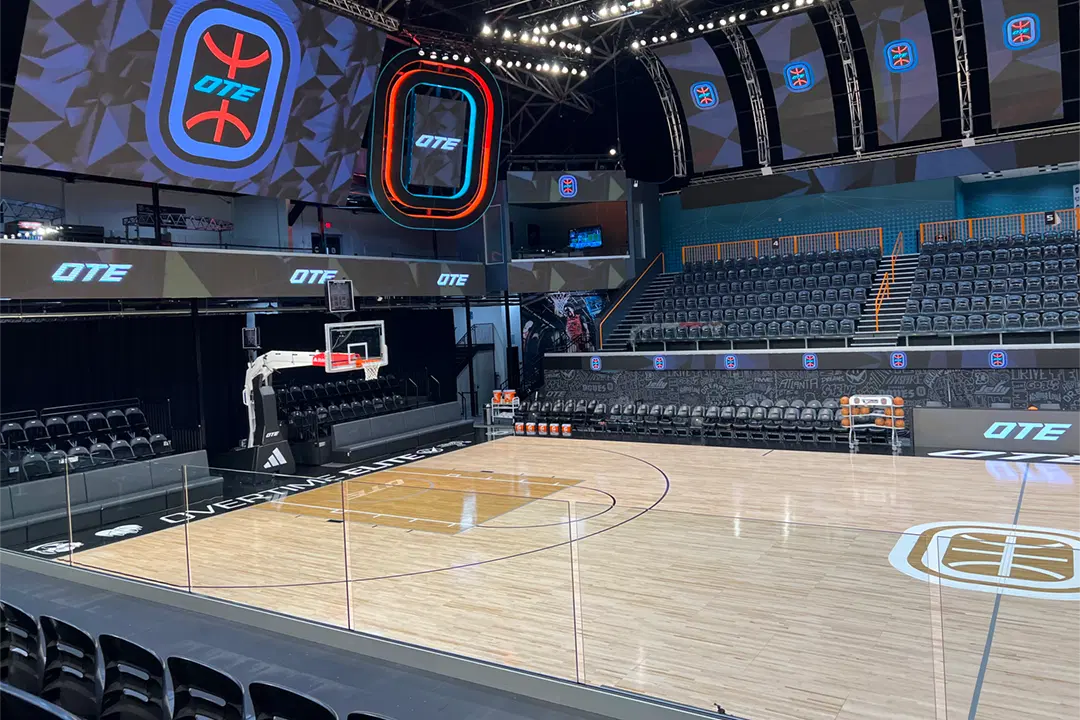 General admission seats at OTE Arena