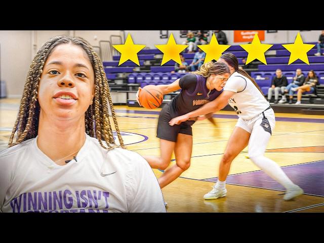 SHE'S THE #1 HIGH SCHOOL HOOPER IN THE COUNTRY! 24 Hours With Saniyah Hall 🔥