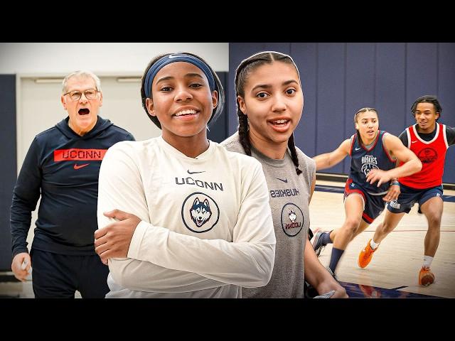 24 Hours With UConn Women’s Basketball feat. Kelis Fisher & Azzi Fudd!