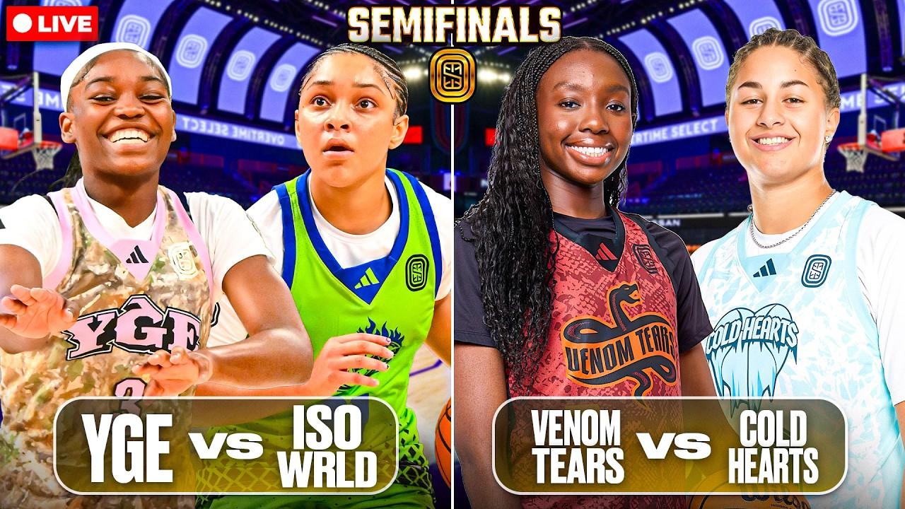 INSANE SEMIFINALS! Best Hoopers In World BATTLE At Overtime Select