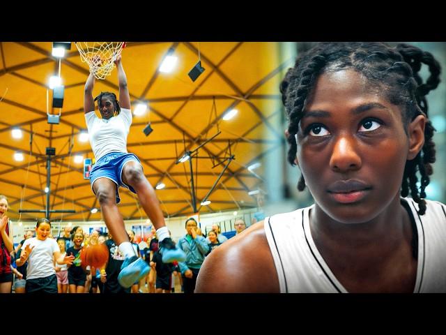 She Dunked On The #1 Player In The COUNTRY? (Oliviyah Edwards)