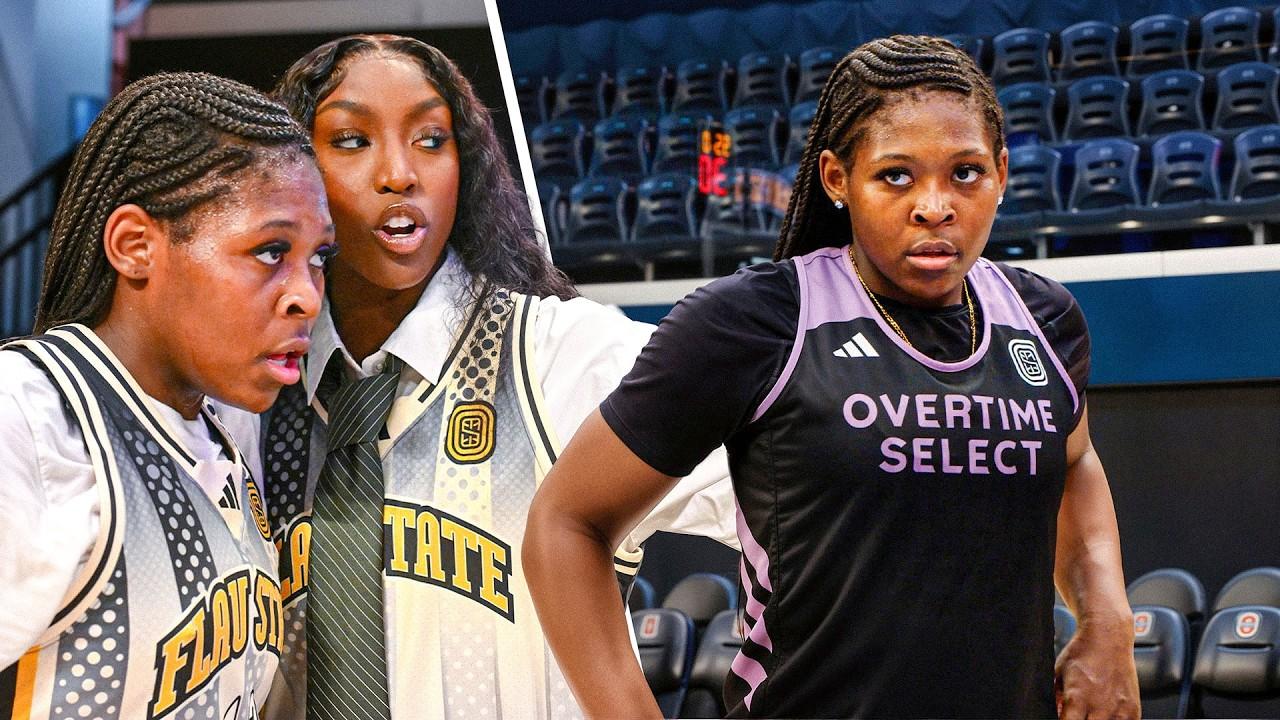 Flau’Jae & Shaq Flew Across The Country To Watch Her Play! (#1 Ranked Tati Griffin)