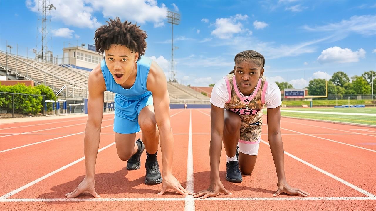 D1 Hoopers vs D1 Track Stars (Who’s More Athletic?)